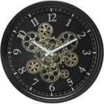 Horloge m�canique mely en m�tal d37cm - atmosphera cr�ateur dint�rieur