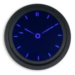 Horloge murale digitale lumineuse - bleu - silencieuse - Ø 355 cm - carillon big ben Horloge murale digitale lumineuse - bleu - silencieuse - Ø 355 cm - carillon big ben