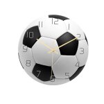 Horloge murale - non spcifi - 30 cm - silencieuse - dcor moderne - football