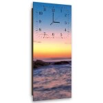 Horloge murale rochers au coucher du soleil 2 (i - 14148) 30x90 cm