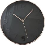 Horloge murale ronde diamètre 305 cm noir Horloge murale ronde diamètre 305 cm noir