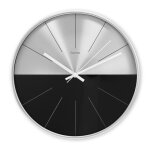 Horloge murale - sardaigne -  30 cm - silencieuse - aluminium - design contemporain