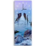 Horloge murale vestiges dune jet�e (i - 14147) 25x70 cm