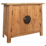 Hot sale * meuble - lavabo de salle de bains cabinet sous �vierjills meuble wcpin massif 70x32x63 cm ...