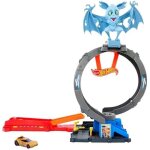 Coffret circuit - hot wheels - let?s race netflix - looping - 3 modes de jeu - inclus 1 voiture