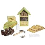 Htel  insectes - esschert design - kg153 - marron - petit - kit  assembler