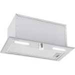 Hotte aspirante encastrable klarstein simplica - extraction 400 m / h - eclairage led - inox argent