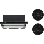 Hotte aspirante lot klarstein vinea - 60cm - 610m / h - classe a - noir