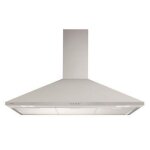 Hotte aspirante murale glem ghp945ix - inox - recyclage - 3 vitesses - 67 db