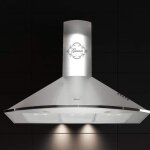 Gurari 046 is hotte aspirante murale 90 cm ?1000m� / h?hotte murale luxe fabricant gurari ? 3 vitesses ...