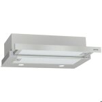 Hotte aspirante tlscopique - gorenje - th62e4x - 450 m / h - acier inoxydable - filtres aluminium