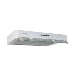 Beldeko - hotte casquette / visi�re rivage 60 cm blanc - 100w - 210 m3 / h