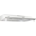 Beldeko - hotte casquette / visire 90 cm - blanche - dbit dair 420 m3 / h