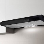 Hotte cuisine elica recyclage krea noir 90 cm