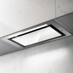 Hotte cuisine elica encastrable hidden 2. 0 verre blanc 80 cm