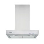 Hotte dcorative - airlux - ahb682ix - evacuation & recyclage - 756 m3 / h - 65 db