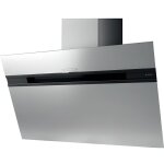 Hotte d�corative elica 90 cm blanche - mont� au mur - d�bit d�vacuation maximum 625 m3 / h - niveau sonore ...
