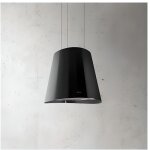 Hotte dcorative lot - elica - prf0071970d - evacuation - noir - dbit dair 610m3 / h
