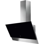 Hotte dcorative incline electrolux 90cm 63db 700m3 / h noir / inox - lfv619y