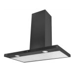 Airlux hotte dcorative murale 90cm 63db 564m3 / h noir - ahbf971bk