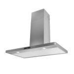 Airlux hotte d�corative murale 90cm 63db 564m3 / h noir - ahbf971ix