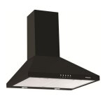 Glem gas hotte d�corative murale 60cm 569m3 / h noir - ghp650bk