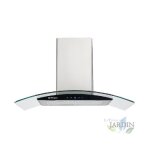 Hotte dcorative - orbegozo - cloche en verre - moteur 230w - 3 niveaux de puissance - clairage led ...