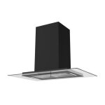 Beldeko - hotte lot aspirante 90 cm noir - minuteur - dbit 556 m3 / h - 3 vitesses - ludia 90 bk