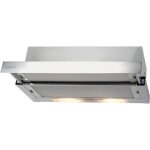 Hotte int�gr�e - cata - tf 2003 duralum 70 - 340 m� / h - acier inoxydable - 4 ampoules