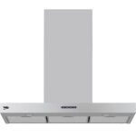 Hotte murale dcorative beko hcb91731bxh - 90 cm - box - 4 vitesses - inox