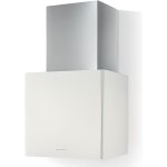 Hotte murale d�corative - faber - lithos 450 - blanc - d�bit max 530m3 / h