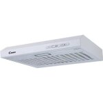 Hotte visi�re - candy - cft6104w - 60 cm - �clairage led - 3 vitesses