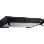 Hotte visi�re - faure - fht6137b - noir - 60 cm - evacuation & recyclage