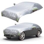 Housse auto 470cm - fianao - anti - gr�le �tanche r�fl�chissante et r�sistante au vent protection toutes ...
