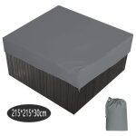 Housse de bain  remous couverture thermique pour bain  remous 190t housse de rechange pliable pour ...