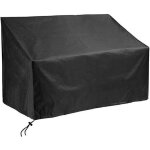 Housse de protection - qiqiqi - banc de jardin 3 places - noir - Étanche - 162x66x89cm Housse de protection - qiqiqi - banc de jardin 3 places - noir - Étanche - 162x66x89cm