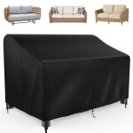 Housse de banc de jardin ext�rieur 210d oxford housse de protection pour canap� 2 places imperm�able ...