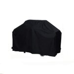 Housse de barbecue noir 210d - protection anti - uv et imperm�able en tissu oxford - dimensions 170x61x117cm ...