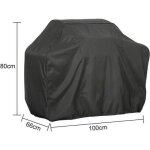 Housse barbecue protection barbecue à gaz imperméable extérieure antipoussière - 100x80x66cm Housse barbecue protection barbecue à gaz imperméable extérieure antipoussière - 100x80x66cm