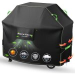 Housse de barbecue robuste de 165 cm housse de barbecue � gaz pour ext�rieur imperm�able r�sistante aux ...