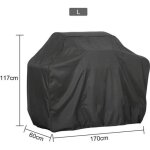 Housse de protection pour barbecue - zerofeel - 170x60x117 cm - etanche - anti poussi�re - anti pluie ...