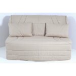 Housse bz 140x190 matelasse mastic