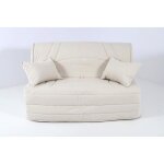 Housse bz 140x190 matelasse naturel