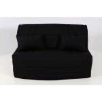 Housse bz 140x190 matelassée noir Housse bz 140x190 matelassée noir