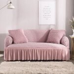 Housse de canap 2 places housse de canap en dentelle extensible coussin de canap housse de canap ...