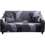 Housse de canapé 3 places imprimé extensible avec accoudoirs pour longueur de 190 - 230 cm - 2 Housse de canapé 3 places imprimé extensible avec accoudoirs pour longueur de 190 - 230 cm - 2