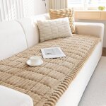 Housse de canap� angle 3 / 2 / 4 / 1 places housses canape velours c�tel� universelle pour velours c�tel� ...