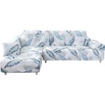Housse de canap dangle extensiblerevtement de canap avec accoudoirs antipoussire couverture 2 pices(2 ...