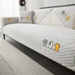 Housse de canap� couvre en forme de l d?angle housse de si�ge de canap� avec accoudoirs antid�rapant ...