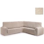 Housse de canap dangle multi - lastique roque grande e00 ivoire. composition :55% polyestre - 35% ...